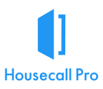housecall pro logo in blue